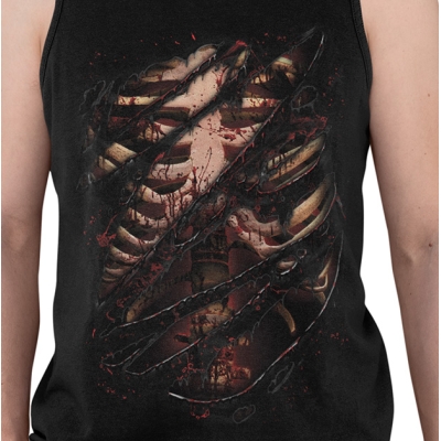 TANK TOP SCELETON ON